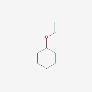molecular formula C8H12O B14422907 3-(Ethenyloxy)cyclohex-1-ene CAS No. 80816-25-7