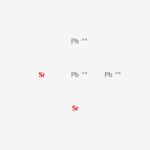 molecular formula Pb3Sr2 B14422936 Lead--strontium (3/2) CAS No. 80509-25-7