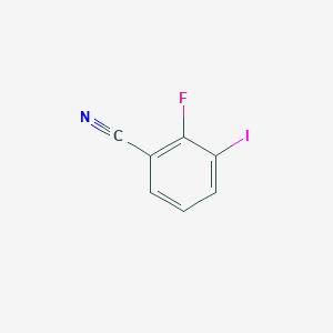 molecular formula C7H3FIN B1442294 2-Fluoro-3-iodobenzonitrile CAS No. 211943-27-0