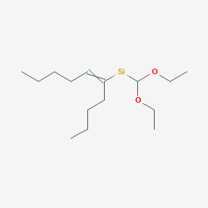 molecular formula C15H30O2Si B14422955 CID 78067461 