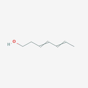 molecular formula C7H12O B14423019 Hepta-3,5-dien-1-ol CAS No. 85110-94-7