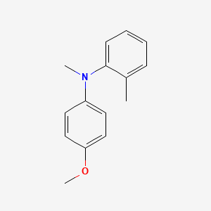 molecular formula C15H17NO B14423100 N-(4-Methoxyphenyl)-N,2-dimethylaniline CAS No. 82463-33-0