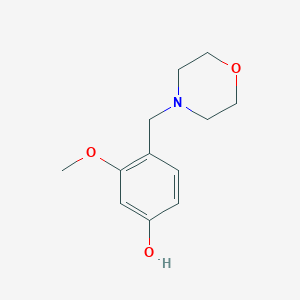 3-Methoxy-4-(morpholinomethyl)phenol
