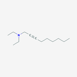 molecular formula C13H25N B14423181 N,N-Diethylnon-2-yn-1-amine CAS No. 85412-55-1