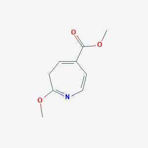 molecular formula C9H11NO3 B14423188 Methyl 2-methoxy-3H-azepine-5-carboxylate CAS No. 82259-65-2