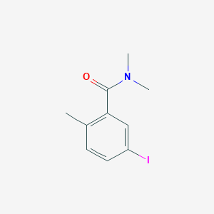 molecular formula C10H12INO B1442320 5-iodo-N,N,2-trimethylbenzamide CAS No. 1228778-17-3