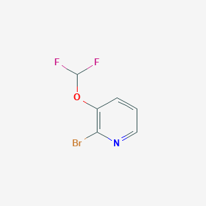 molecular formula C6H4BrF2NO B1442339 2-Bromo-3-(difluoromethoxy)pyridine CAS No. 947249-27-6