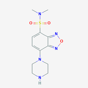 molecular formula C12H17N5O3S B144234 Dbd-PZ CAS No. 139332-64-2