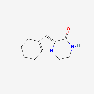 3,4,6,7,8,9-Hexahydropyrazino[1,2-a]indol-1(2H)-one
