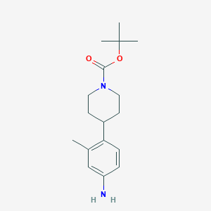 Tert-butyl 4-(4-amino-2-methylphenyl)piperidine-1-carboxylate