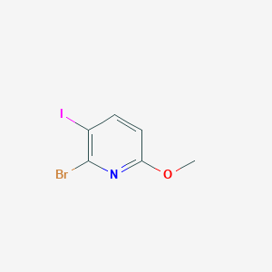 2-Bromo-3-iodo-6-methoxypyridine