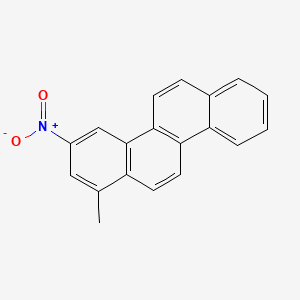 molecular formula C19H13NO2 B14423448 Methylnitrochrysene CAS No. 80182-33-8