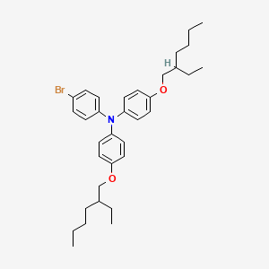 4-Bromo-N,N-bis(4-((2-ethylhexyl)oxy)phenyl)aniline