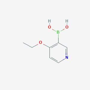 molecular formula C7H10BNO3 B1442348 (4-Ethoxypyridin-3-yl)boronic acid CAS No. 1169748-83-7