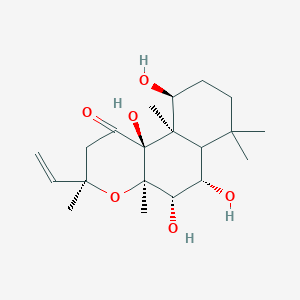 molecular formula C20H32O6 B144235 Deacetylforskolin CAS No. 64657-20-1