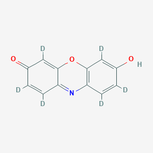molecular formula C12H7NO3 B1442362 Resorufin-d6 CAS No. 1196157-65-9
