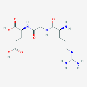 molecular formula C13H24N6O6 B1442370 Arg-Gly-Glu CAS No. 20274-91-3