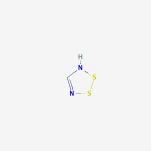 molecular formula CH2N2S2 B14423818 3H-1,2,3,5-Dithiadiazole CAS No. 82496-23-9