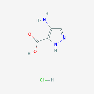 4-Amino-1H-pyrazole-3-carboxylic acid hydrochloride