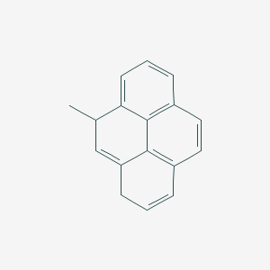 molecular formula C17H14 B14423851 9-Methyl-1,9-dihydropyrene CAS No. 85056-96-8
