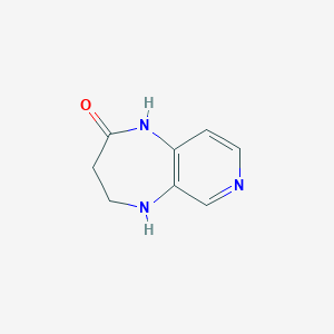 4,5-Dihydro-1H-pyrido[3,4-B][1,4]diazepin-2(3H)-one