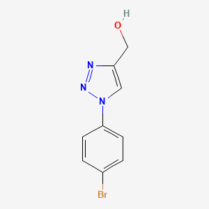 [1-(4-bromophenyl)-1H-1,2,3-triazol-4-yl]methanol