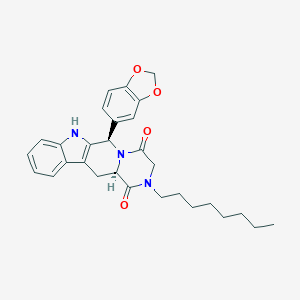 molecular formula C29H33N3O4 B144239 N-Octylnortadalafil CAS No. 1173706-35-8