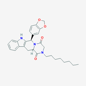 molecular formula C₂₉H₃₃N₃O₄ B144239 N-Octyl Nortadalafil CAS No. 1173706-35-8