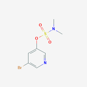 Dimethyl-sulfamic acid 5-bromo-pyridin-3-yl ester