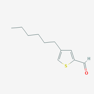 4-Hexylthiophene-2-carbaldehyde