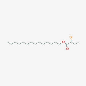 molecular formula C18H35BrO2 B14424191 Tetradecyl 2-bromobutanoate CAS No. 86711-88-8