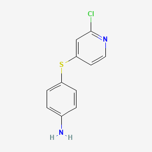 4-(2-Chloro-pyridin-4-ylsulfanyl)-phenylamine