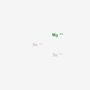 molecular formula Be2Mg B14424259 Beryllium--magnesium (2/1) CAS No. 83606-56-8