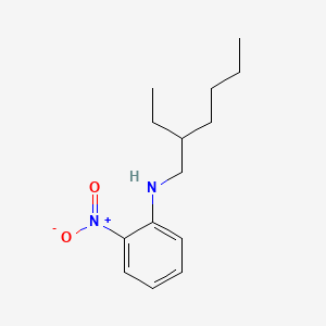 molecular formula C14H22N2O2 B14424289 N-(2-Ethylhexyl)-2-nitroaniline CAS No. 85117-98-2