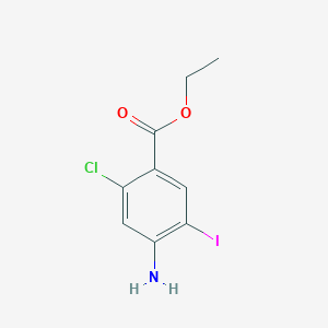 Ethyl 4-amino-2-chloro-5-iodobenzoate