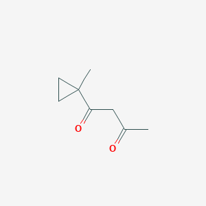 1-(1-Methylcyclopropyl)butane-1,3-dione