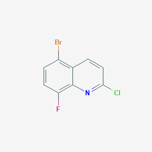 5-Bromo-2-chloro-8-fluoroquinoline