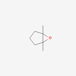 molecular formula C7H12O B14424460 1,5-Dimethyl-6-oxa-bicyclo[3.1.0]hexane CAS No. 82461-31-2