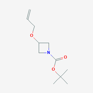 molecular formula C11H19NO3 B1442451 tert-Butyl 3-(allyloxy)azetidine-1-carboxylate CAS No. 1221715-81-6