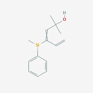 molecular formula C14H19OSi B14424528 CID 78067062 