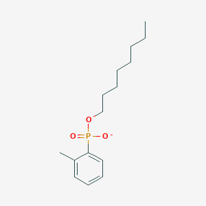 molecular formula C15H24O3P- B14424558 Octyl (2-methylphenyl)phosphonate CAS No. 82744-35-2