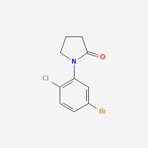1-(5-Bromo-2-chlorophenyl)pyrrolidin-2-one