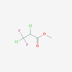 molecular formula C4H4Cl2F2O2 B14424587 Methyl 2,3-dichloro-3,3-difluoropropanoate CAS No. 86011-99-6