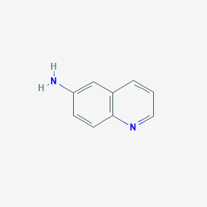 molecular formula C9H8N2 B144246 6-氨基喹啉 CAS No. 580-15-4