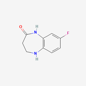 8-fluoro-2,3,4,5-tetrahydro-1H-1,5-benzodiazepin-2-one