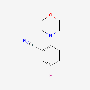 5-Fluoro-2-(morpholin-4-yl)benzonitrile