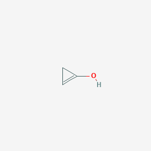 molecular formula C3H4O B14424739 Cycloprop-1-en-1-ol CAS No. 81788-95-6