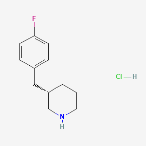 (S)-3-(4-Fluorobenzyl)piperidine hydrochloride
