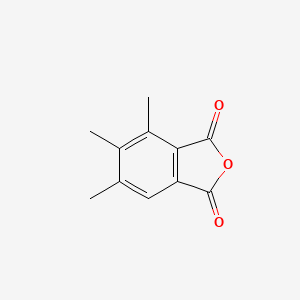 molecular formula C11H10O3 B14424862 1,3-Isobenzofurandione, trimethyl- CAS No. 83536-60-1
