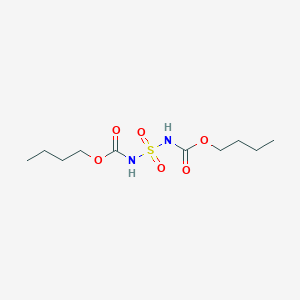 molecular formula C10H20N2O6S B14424923 Dibutyl sulfonylbiscarbamate CAS No. 85797-20-2
